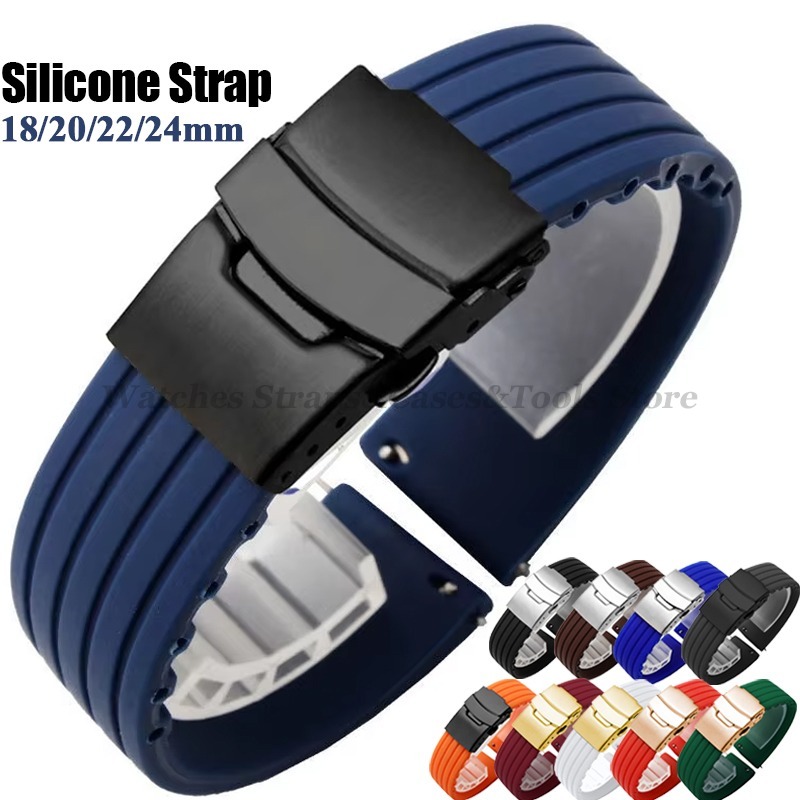 Fossil Smartwatch Accessories - Correa de reloj de silicona de