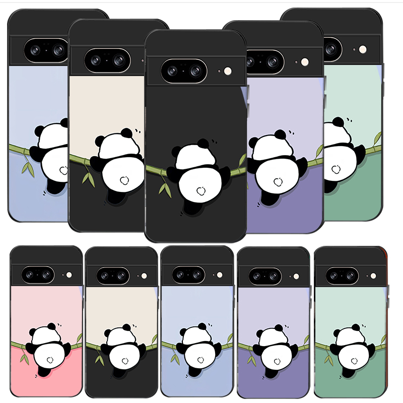 Google Pixel 9 Pro - Funda de teléfono de cristal negro