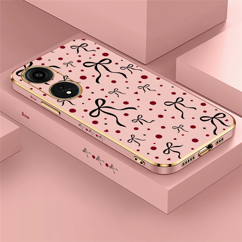 Oppo A78 - Funda con diseño de mariposa para