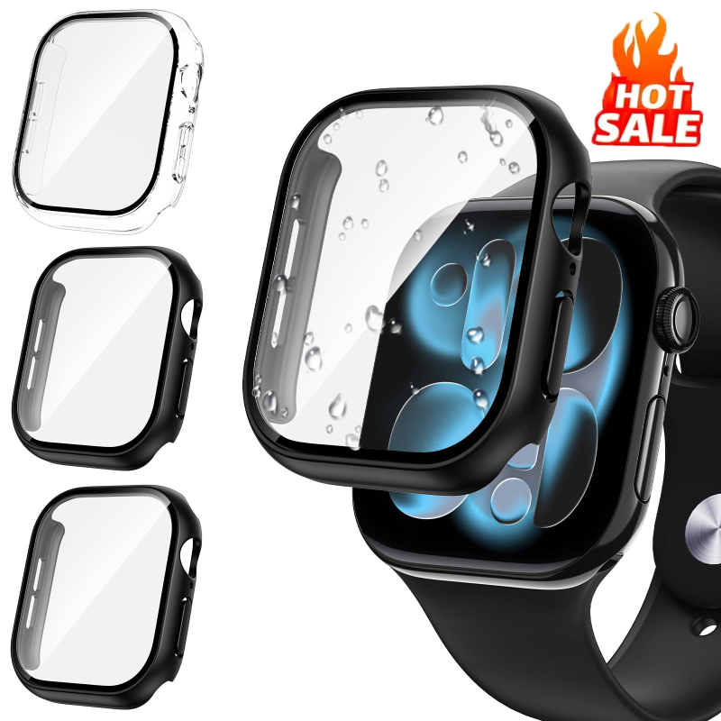 Smartwatch Band Accessories - 3 uds vidrio + cubierta para