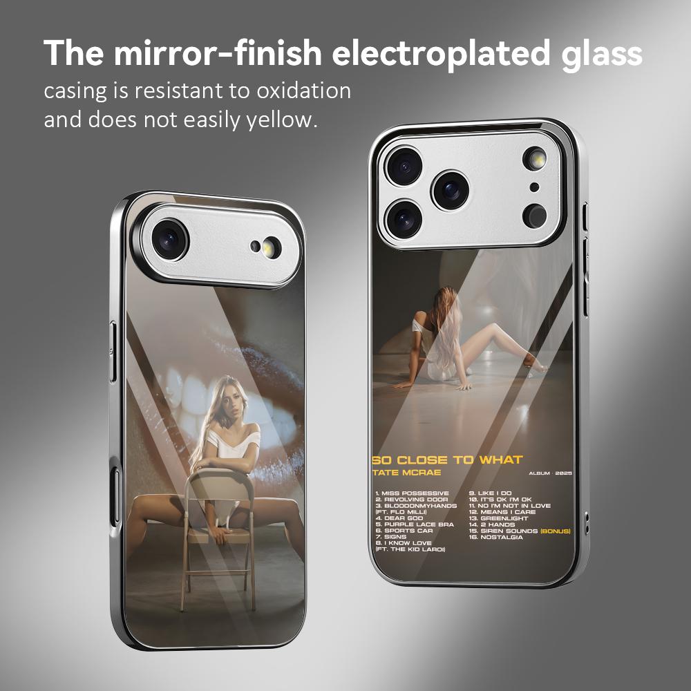 Apple Iphone 16 - Funda para Teléfono Singer T-Tate McRae