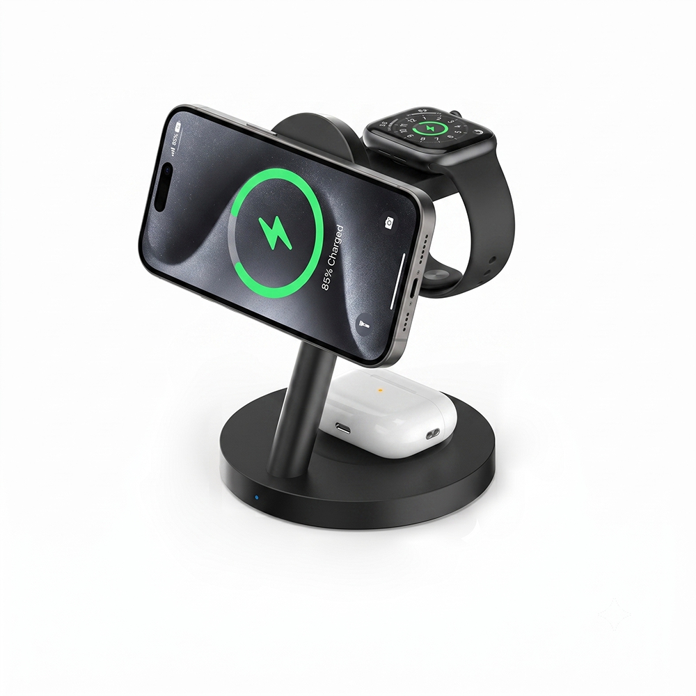 Wireless Charger Watch - Base de Carga Inalámbrica Magnética Rápida