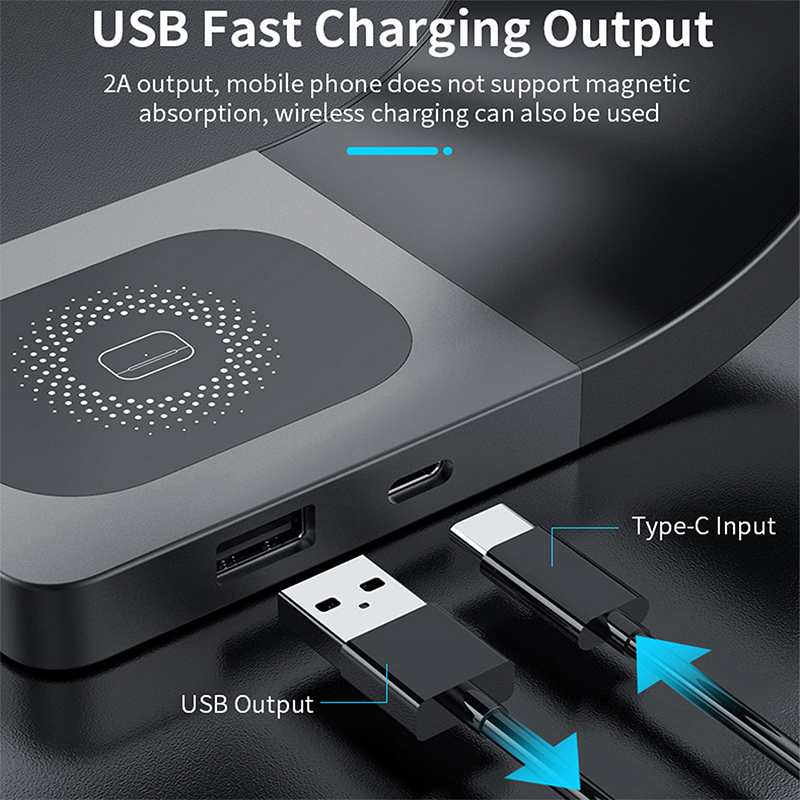 Cargador Inalámbrico 4 en 1 co - Wireless Charger Watch reseña y precio