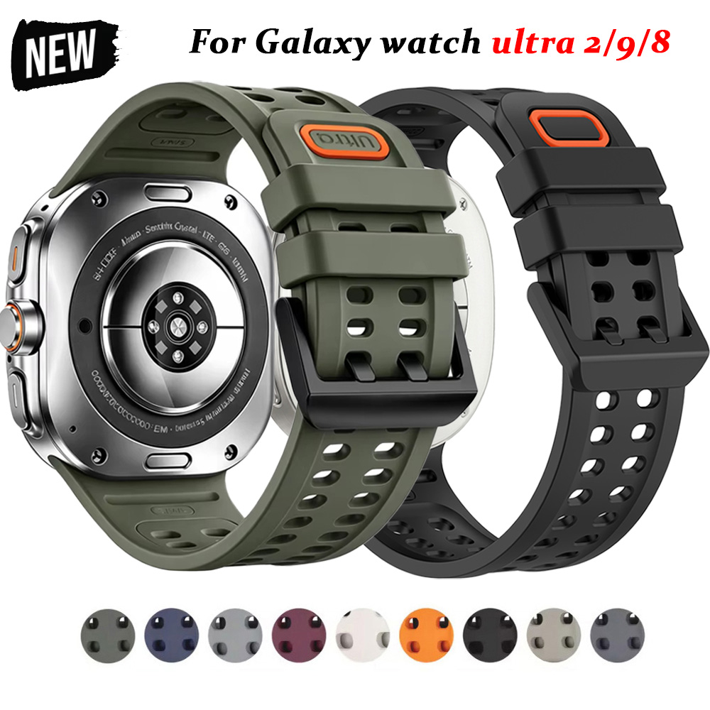 Correa deportiva de silicona p - Samsung Smartwatch Ultra Accessories reseña y precio