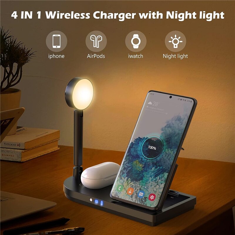 Soporte de Carga Inalámbrico P - Wireless Charger Watch reseña y precio