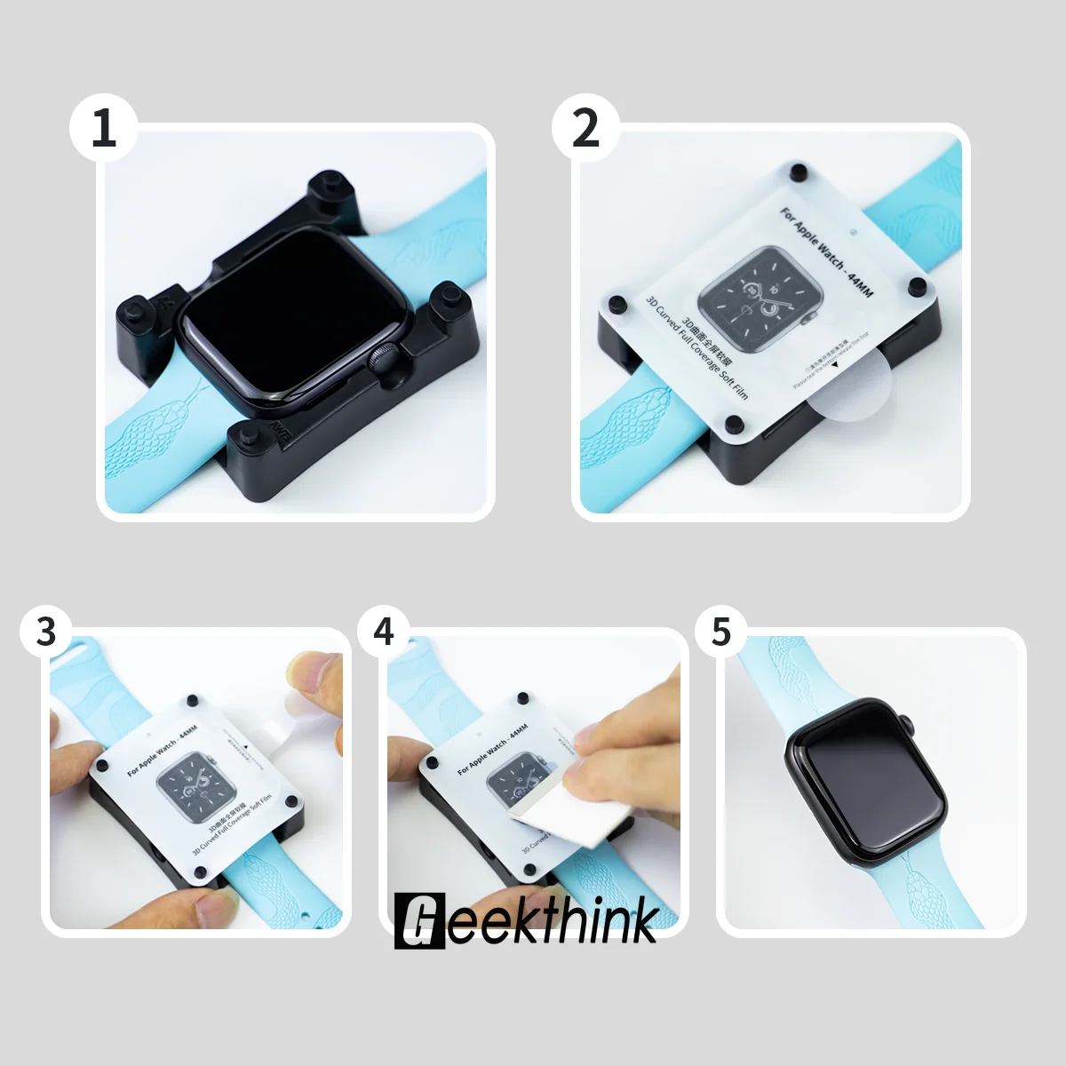 Película de hidrogel de fácil  - Watch Case Bumper reseña y precio