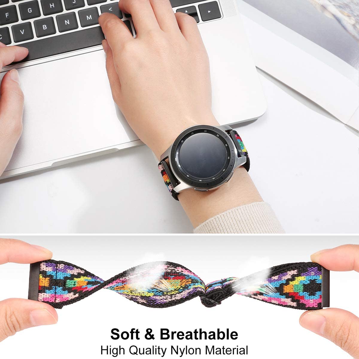 Correa ajustable de 22mm para  - Smartwatch X2 reseña y precio