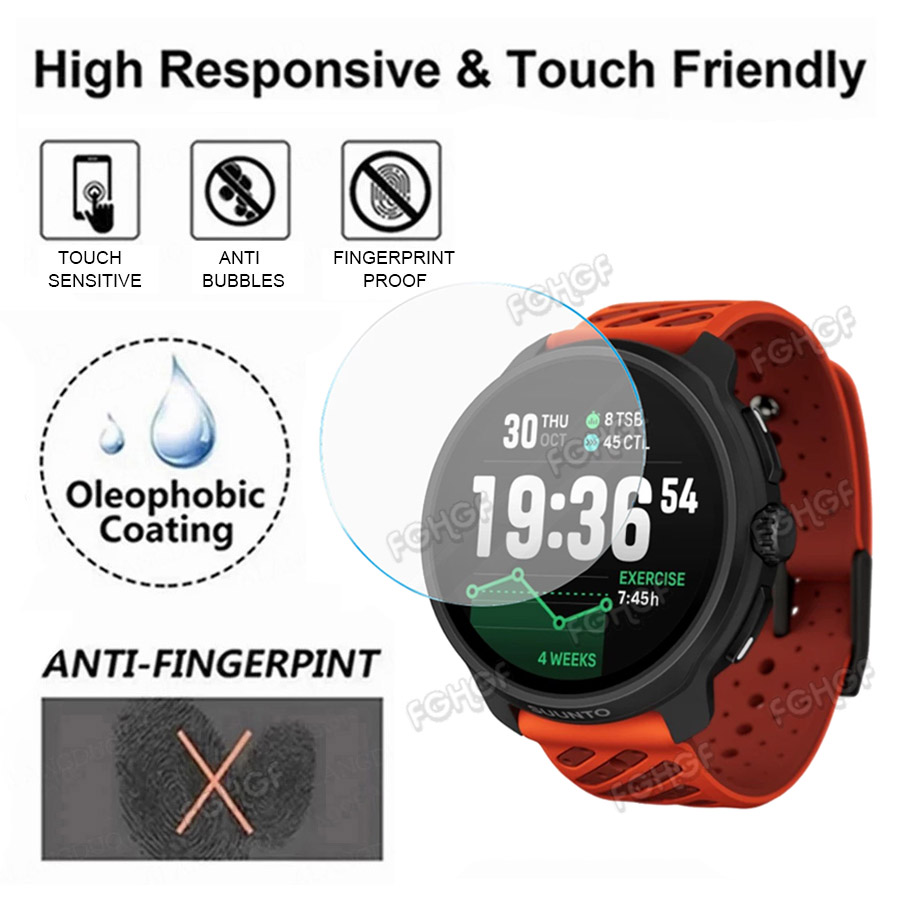 Protector de película protecto - Garmin Smartwatch Accessories reseña y precio