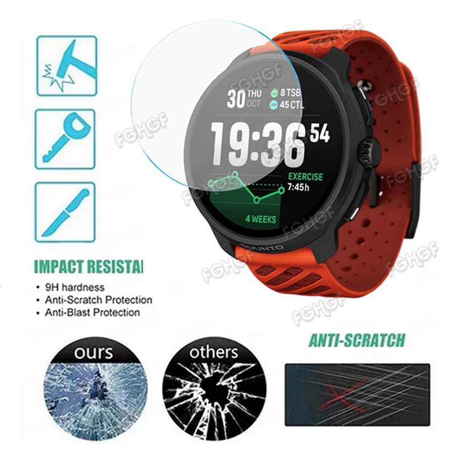 Protector de película protecto - Garmin Smartwatch Accessories reseña y precio