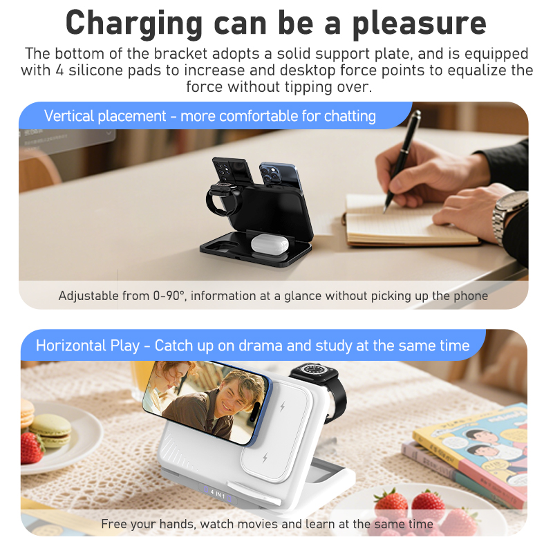 Soporte de cargador inalámbric - Wireless Charger Watch reseña y precio