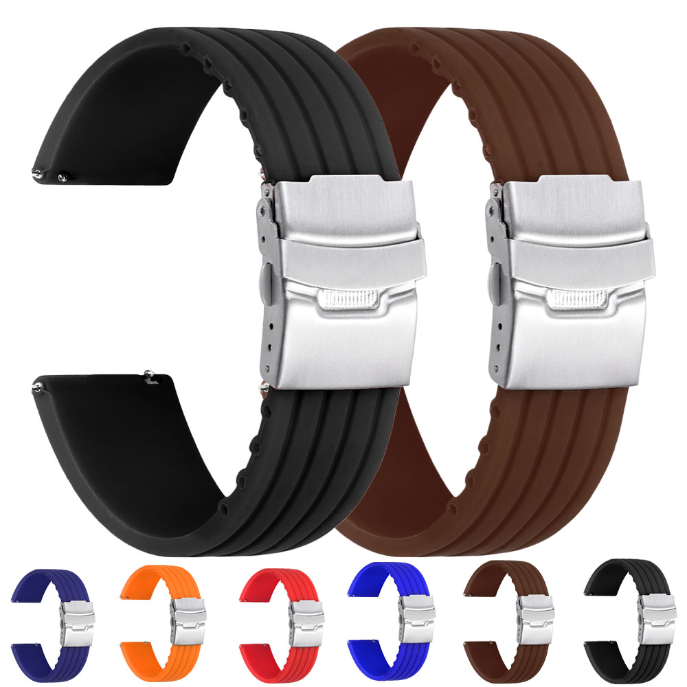 Correa de Reloj de Silicona de - Fossil Smartwatch Accessories reseña y precio