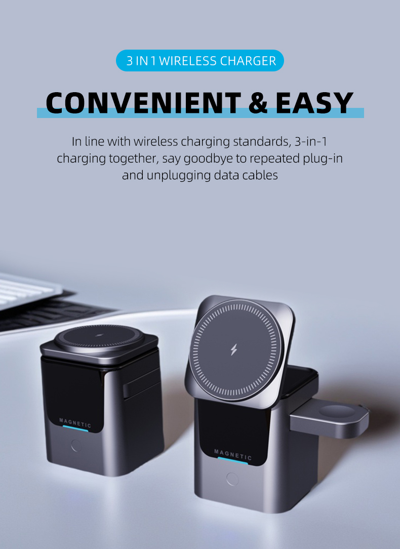 Estación de carga inalámbrica  - Wireless Charger Watch reseña y precio