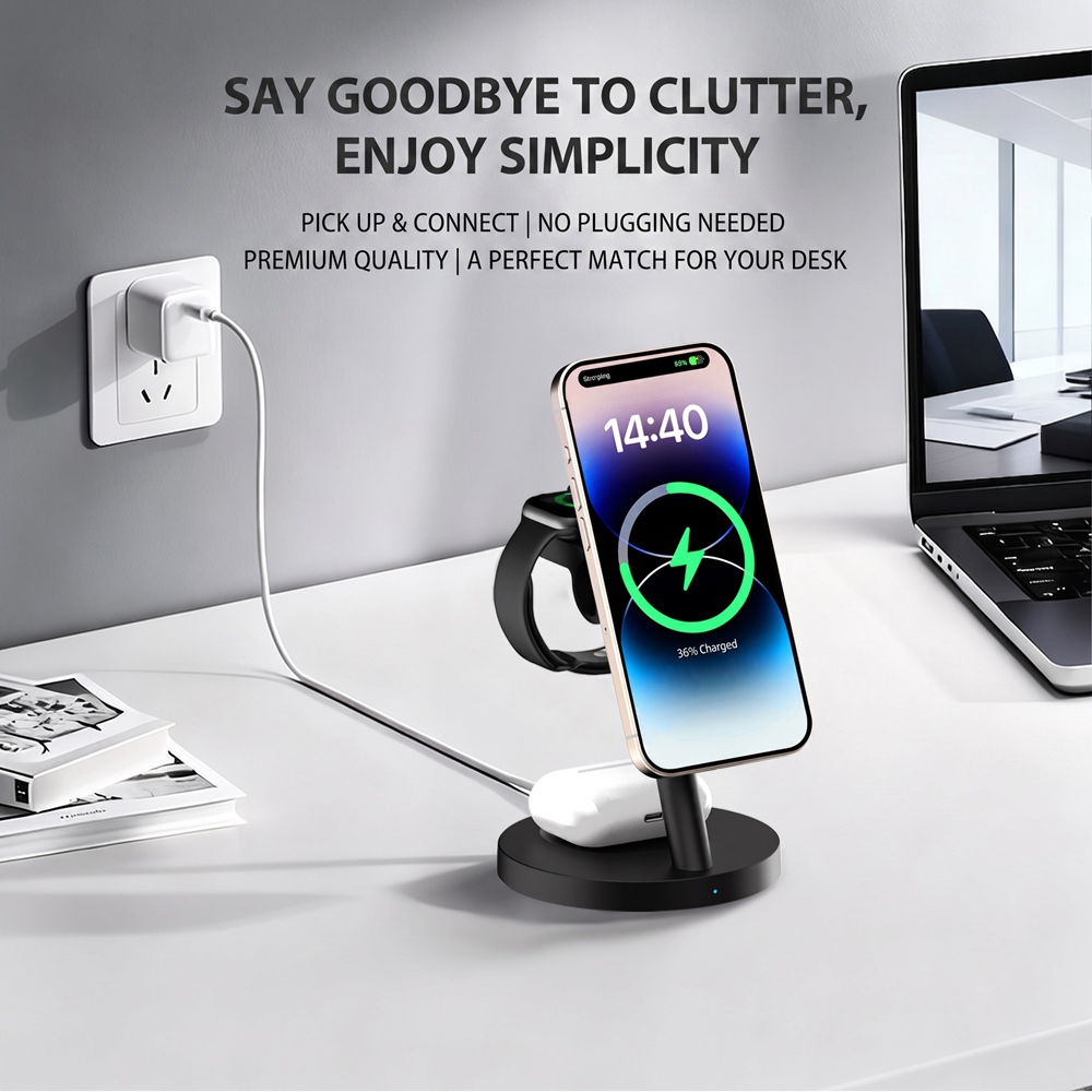 Base de Carga Inalámbrica Magn - Wireless Charger Watch reseña y precio