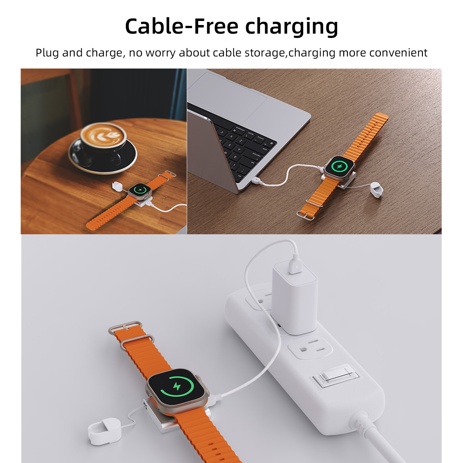 Bonola-cargador inalámbrico ma - Wireless Charger Watch reseña y precio