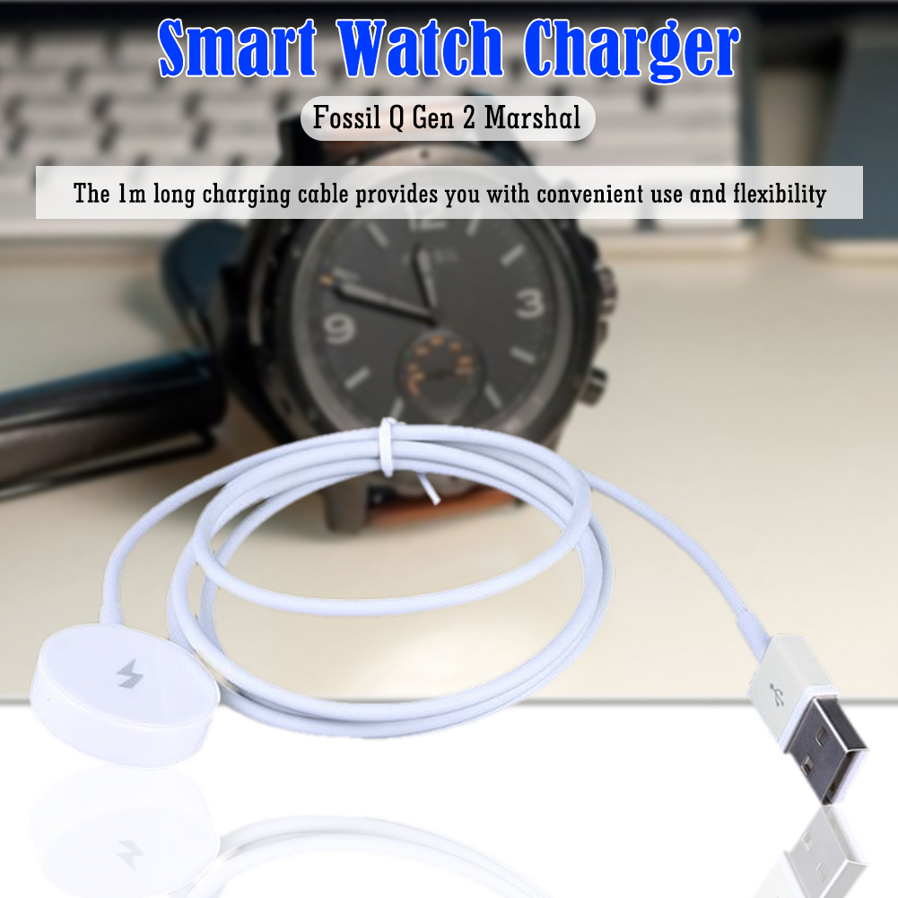 Cargador Magnético de 1m para  - Fossil Smartwatch Accessories reseña y precio