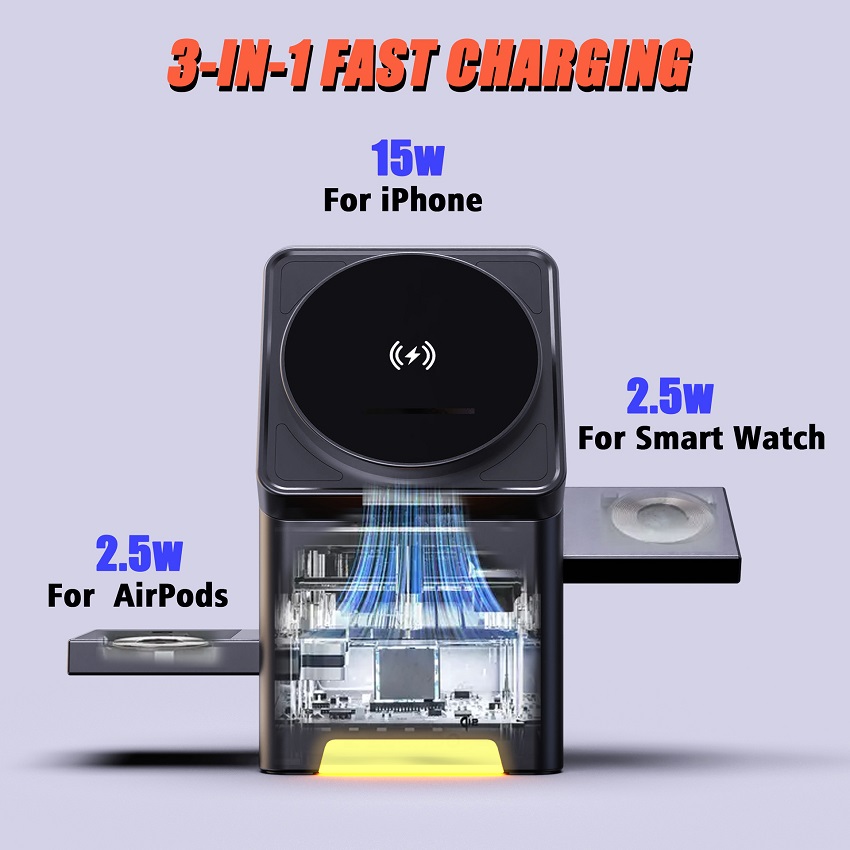 Cargador Inalámbrico Magnético - Wireless Charger Watch reseña y precio