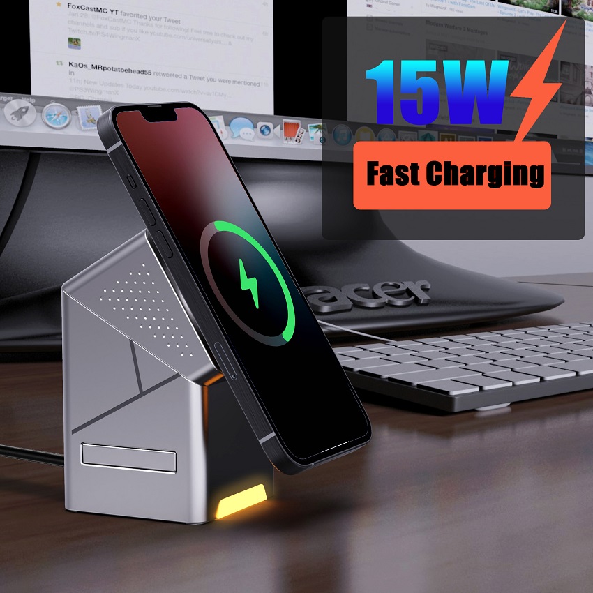 Cargador Inalámbrico Magnético - Wireless Charger Watch reseña y precio