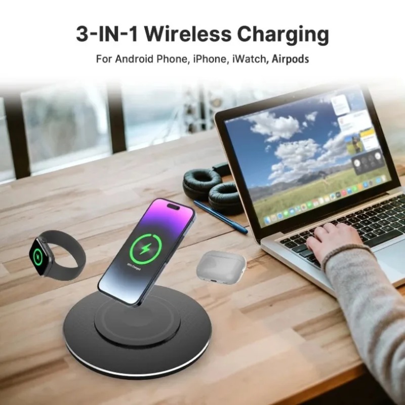 Cargador inalámbrico compacto  - Wireless Charger Watch reseña y precio